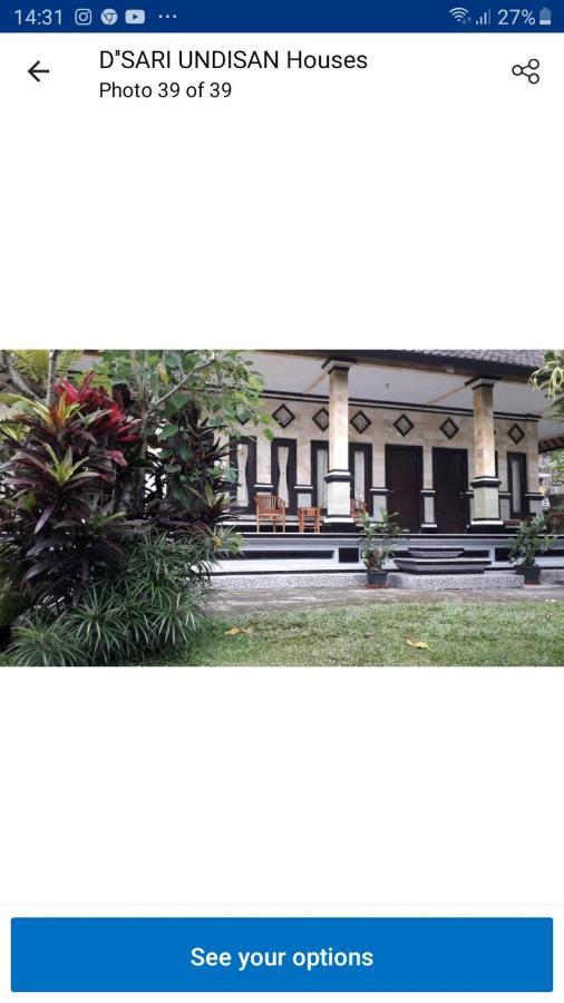 D'Sari Undisan Houses Bangli Exterior photo